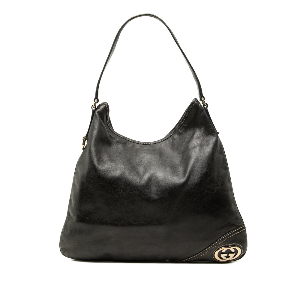Pre-Loved Gucci Calfskin New Britt Hobo